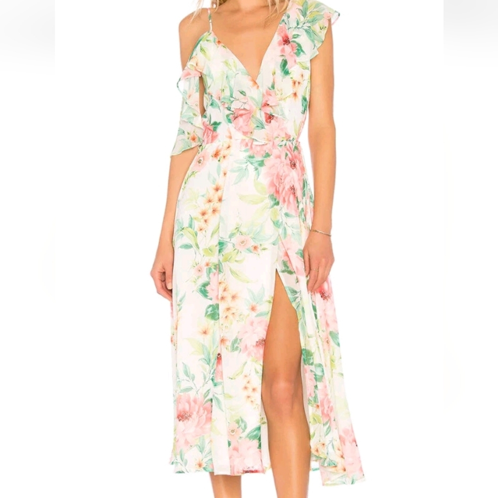 YUMI KIM | $258 Chantelle Floral Midi Dress - Picture 2 of 4